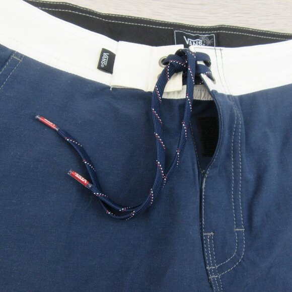 Vans Era USA Striped Panel Boardshort Swim Trunks Men's Size 30 NEW - Picture 6 of 12